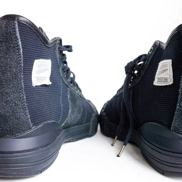 VISVIM - VS LANIER HI/ NAVY/HI-TOP SNEAKER/HANDMADE - Picture 1 of 5